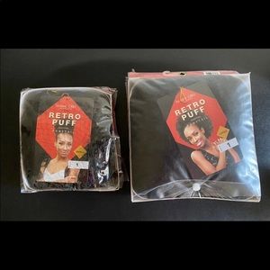 Drawstrings Kinky Puff Ponytails